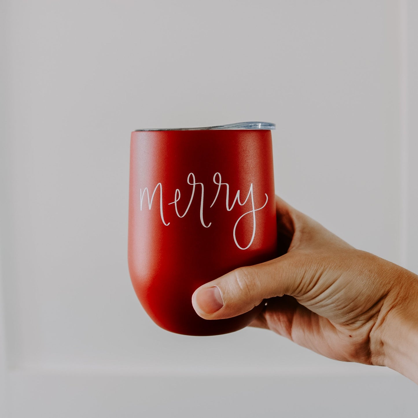 Merry Metal Wine Tumbler