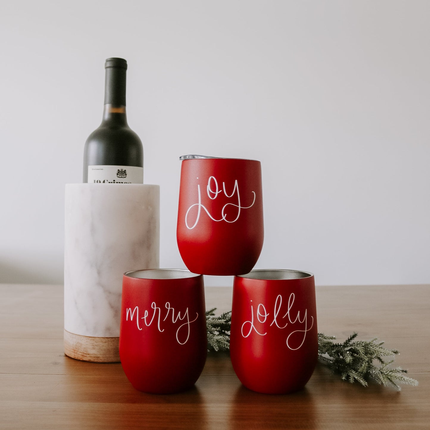 Jolly Metal Wine Tumbler