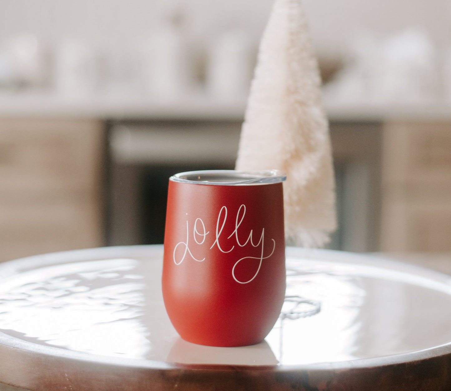 Jolly Metal Wine Tumbler