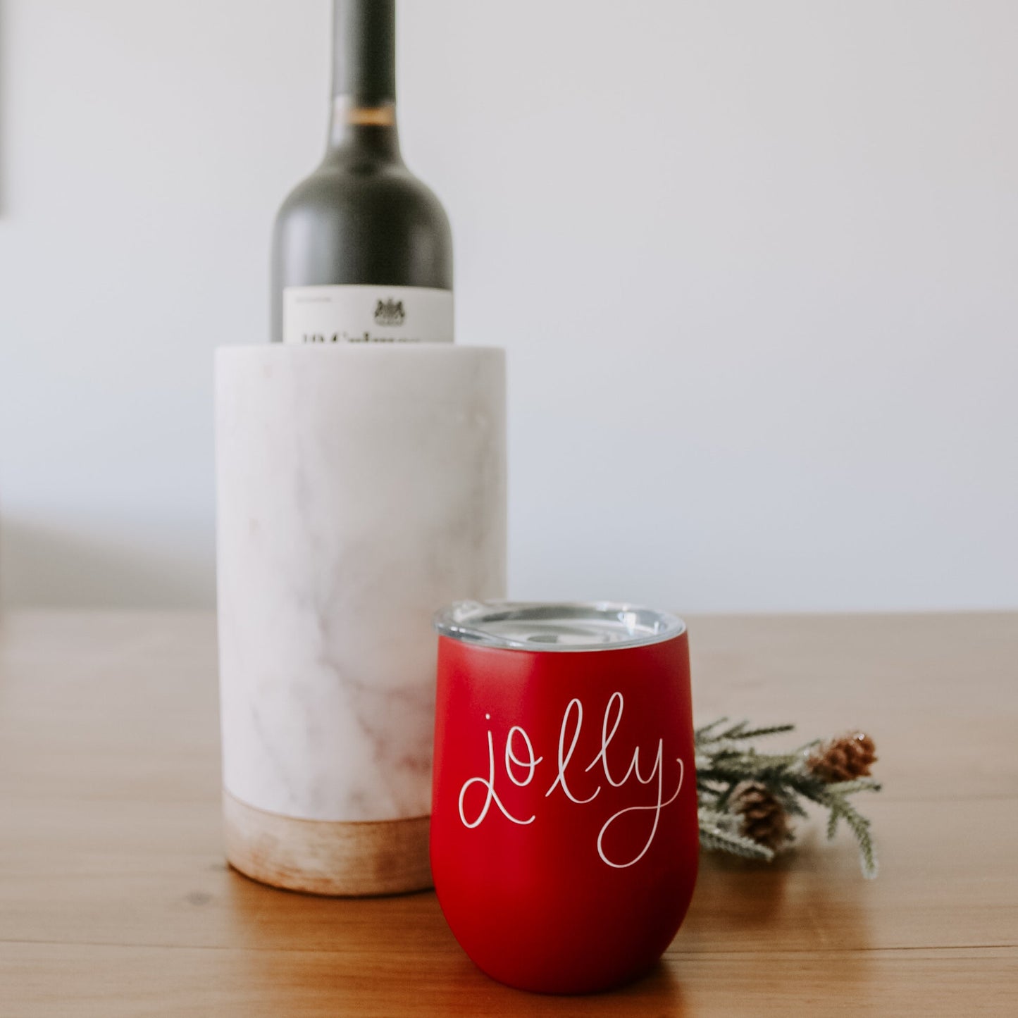 Jolly Metal Wine Tumbler