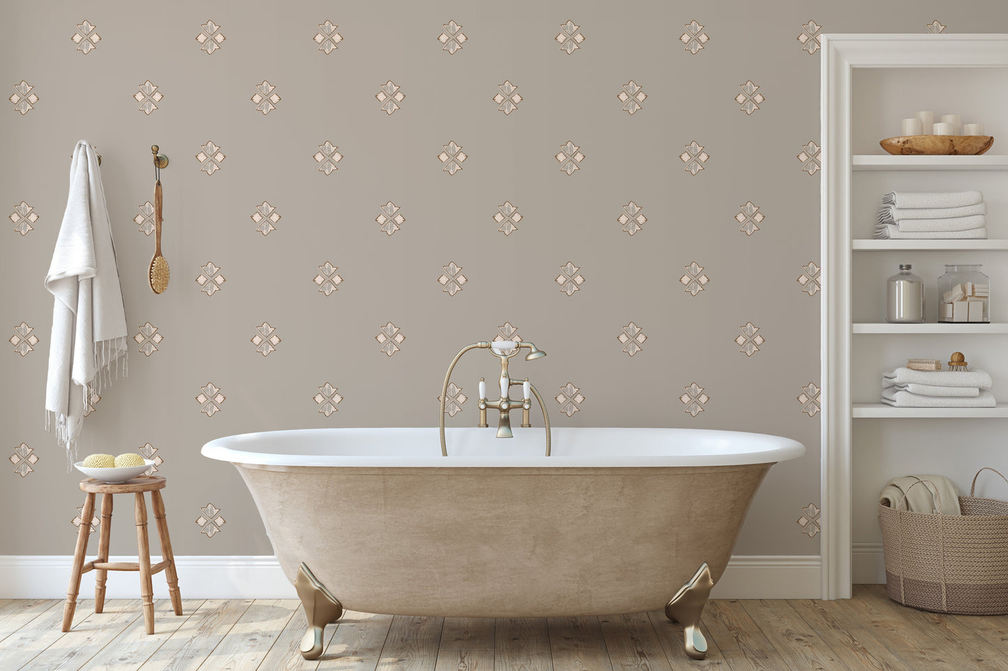 Wilson Wallpaper by Melissa Johnson Design