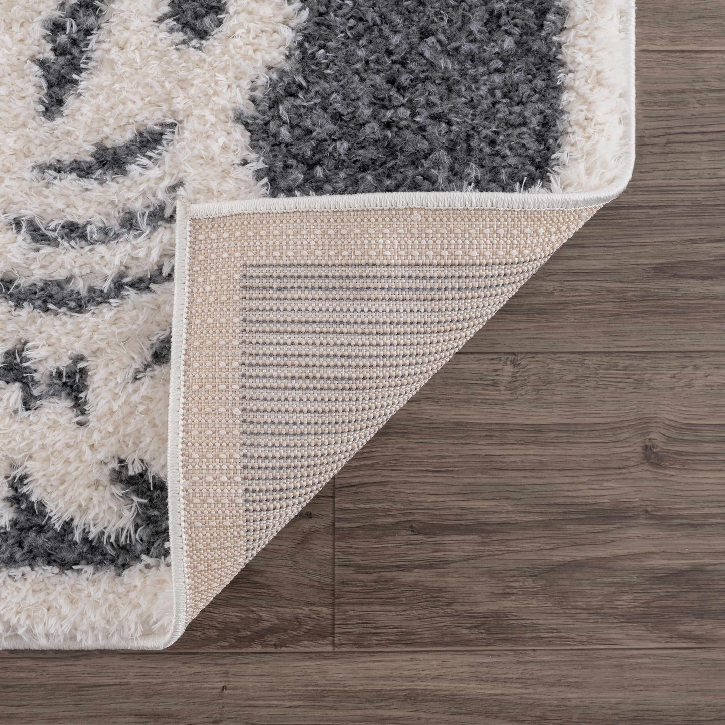 Zane Charcoal Tibetan Tiger Area Rug