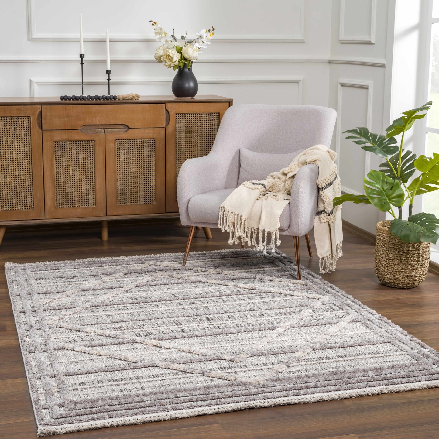 Barurao High/Low Pile Rug - Clearance