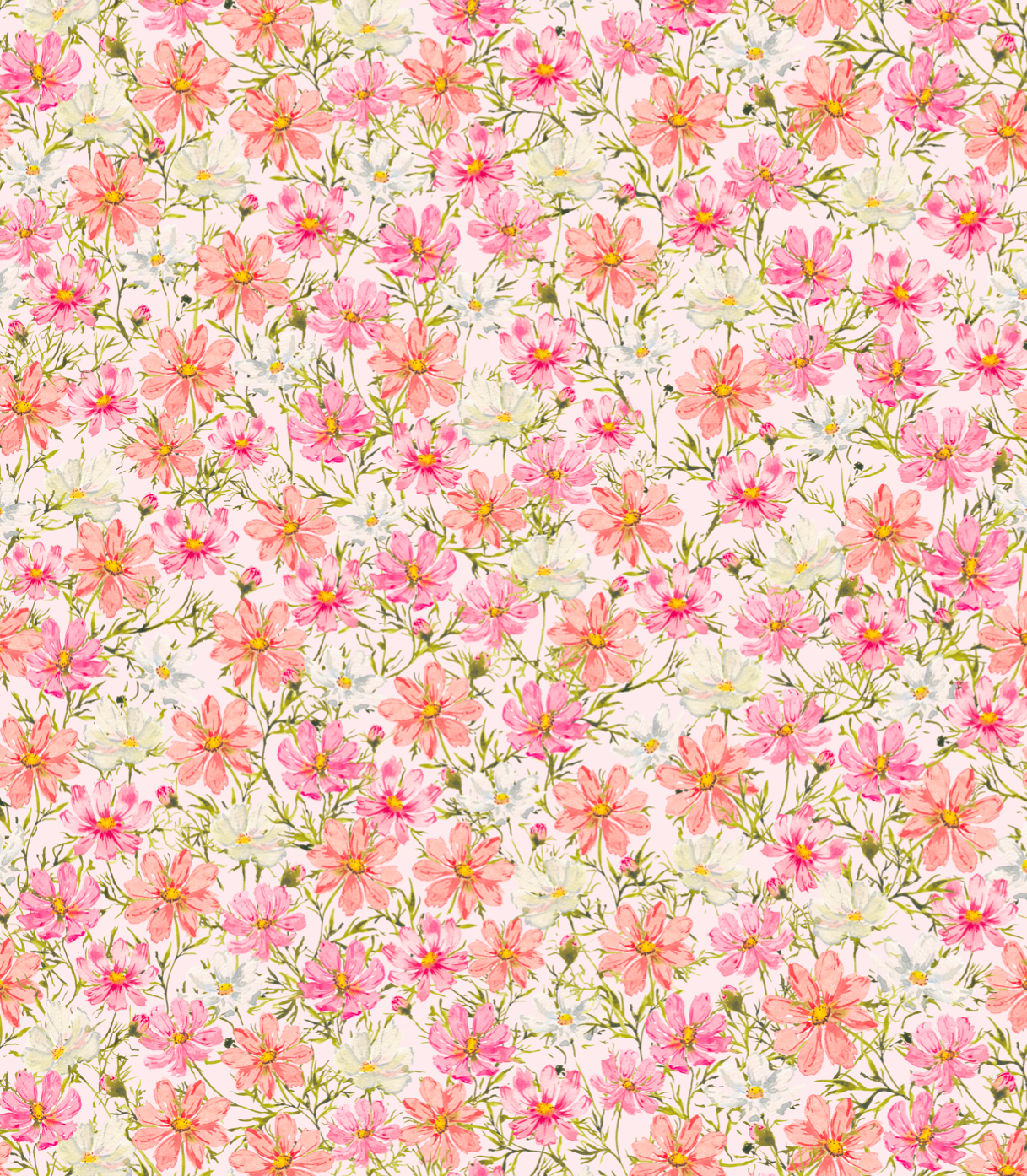 Zinnia Wallpaper by Ela Spurden