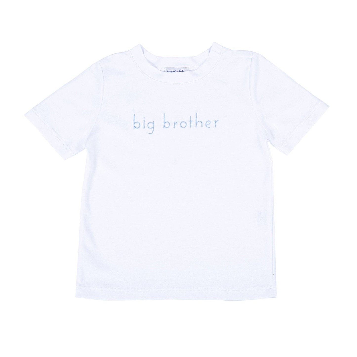 Magnolia Baby - Big Brother Embroidered T-Shirt