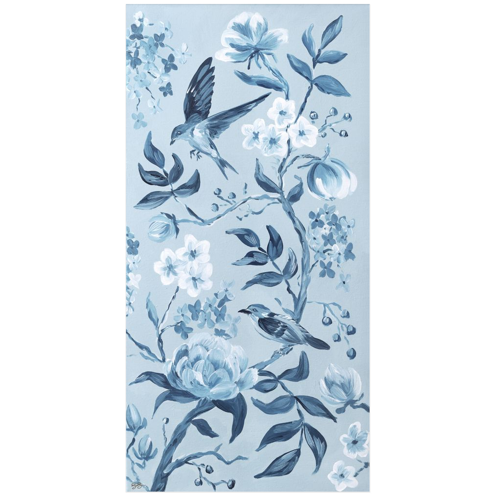 Blue Chinoiserie No. 2, a fine art print