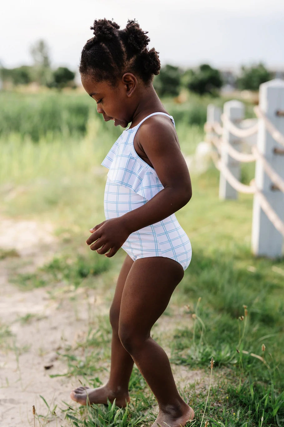 Makayla Swim in Blue Picnic | UPF 50