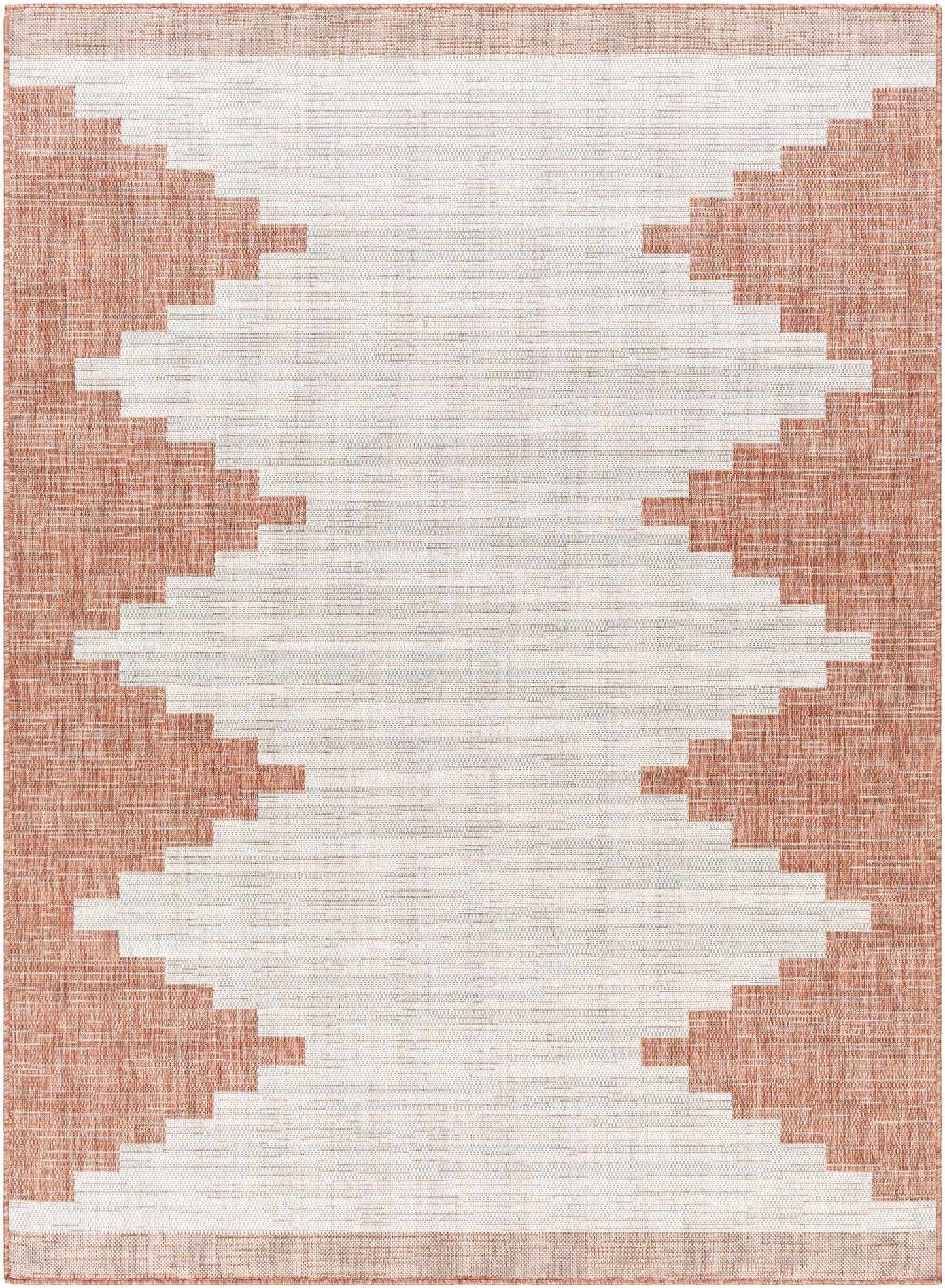 Djugun Brick Red Outdoor Rug