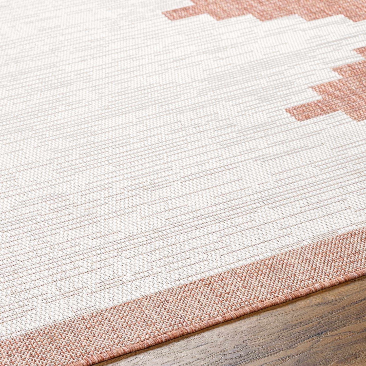 Djugun Brick Red Outdoor Rug