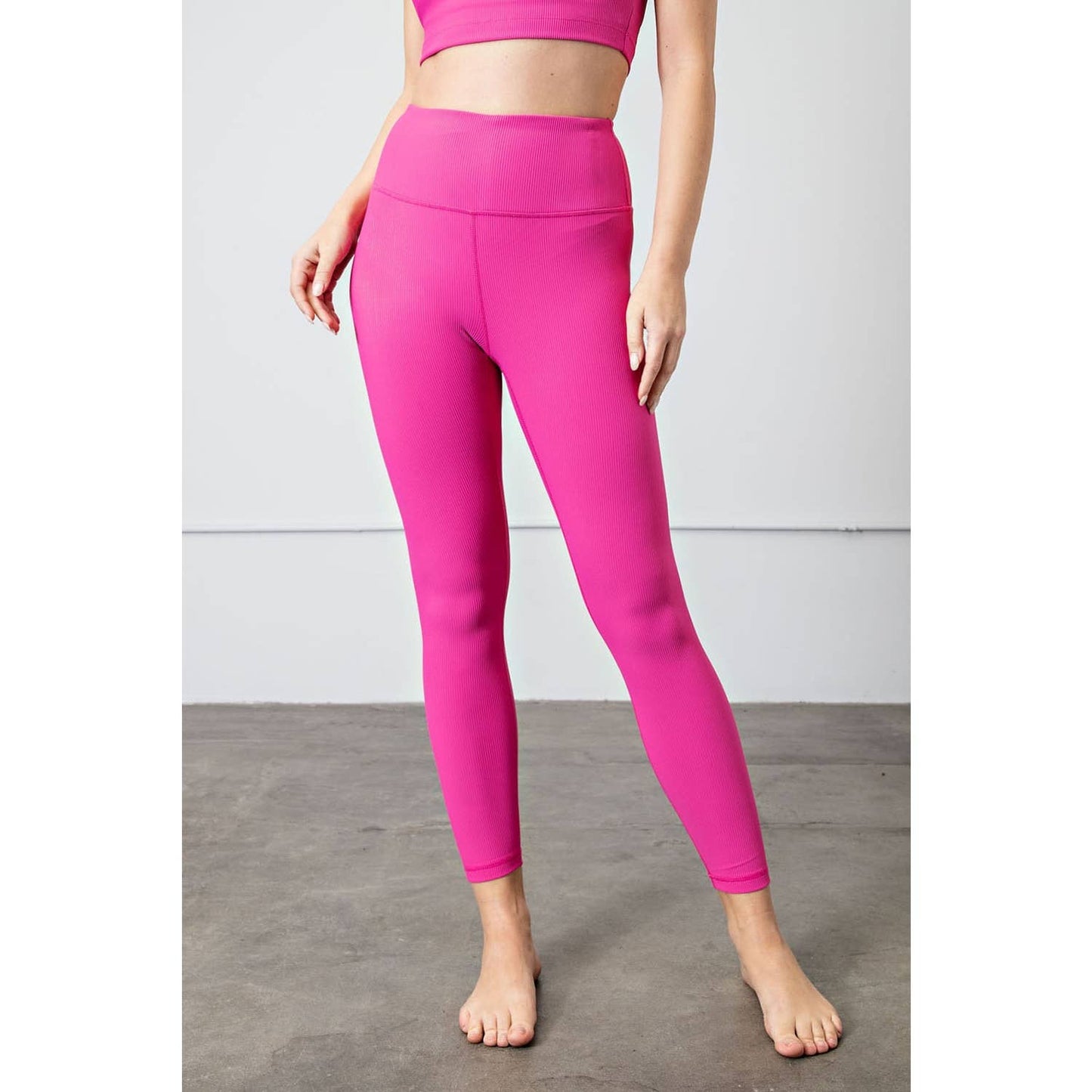 Rae Mode - NYLON RIB YOGA LEGGINGS