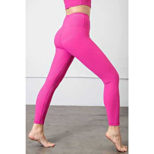 Rae Mode - NYLON RIB YOGA LEGGINGS