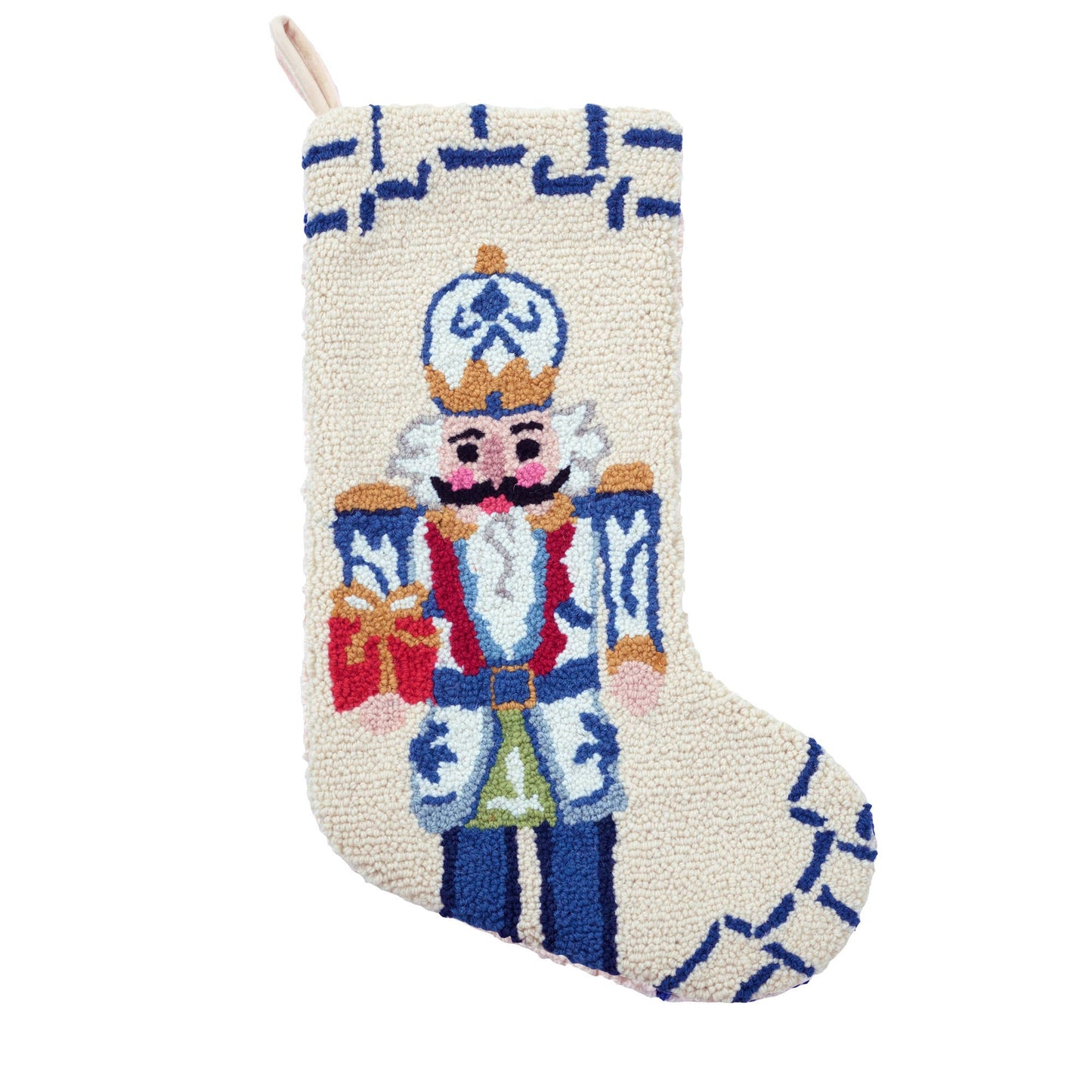 Peking Handicraft - Chinoiserie Nutcracker Hook Stocking