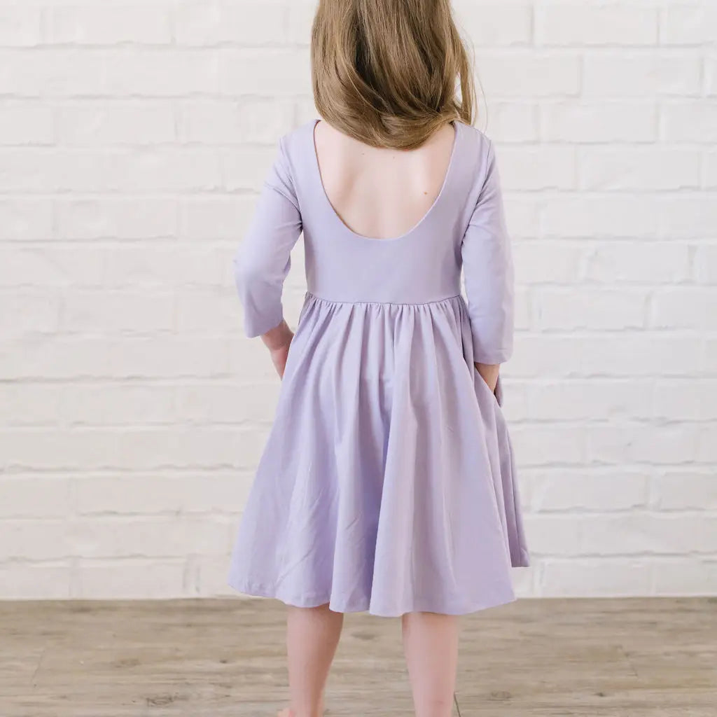 Emile Dress in Lavender 