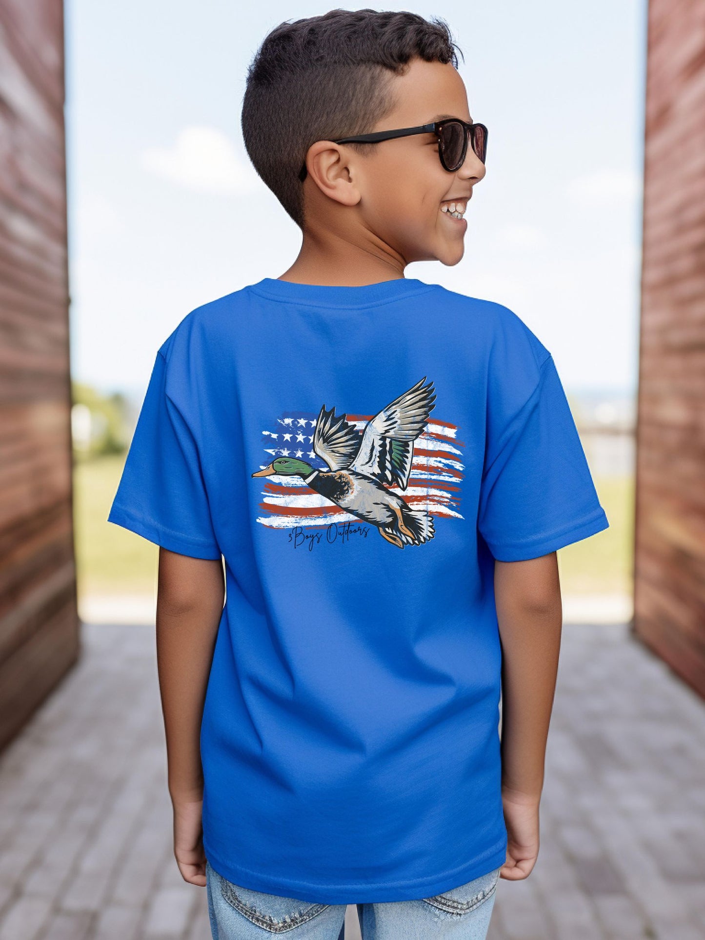 3Boys Outdoors Mallard with Flag