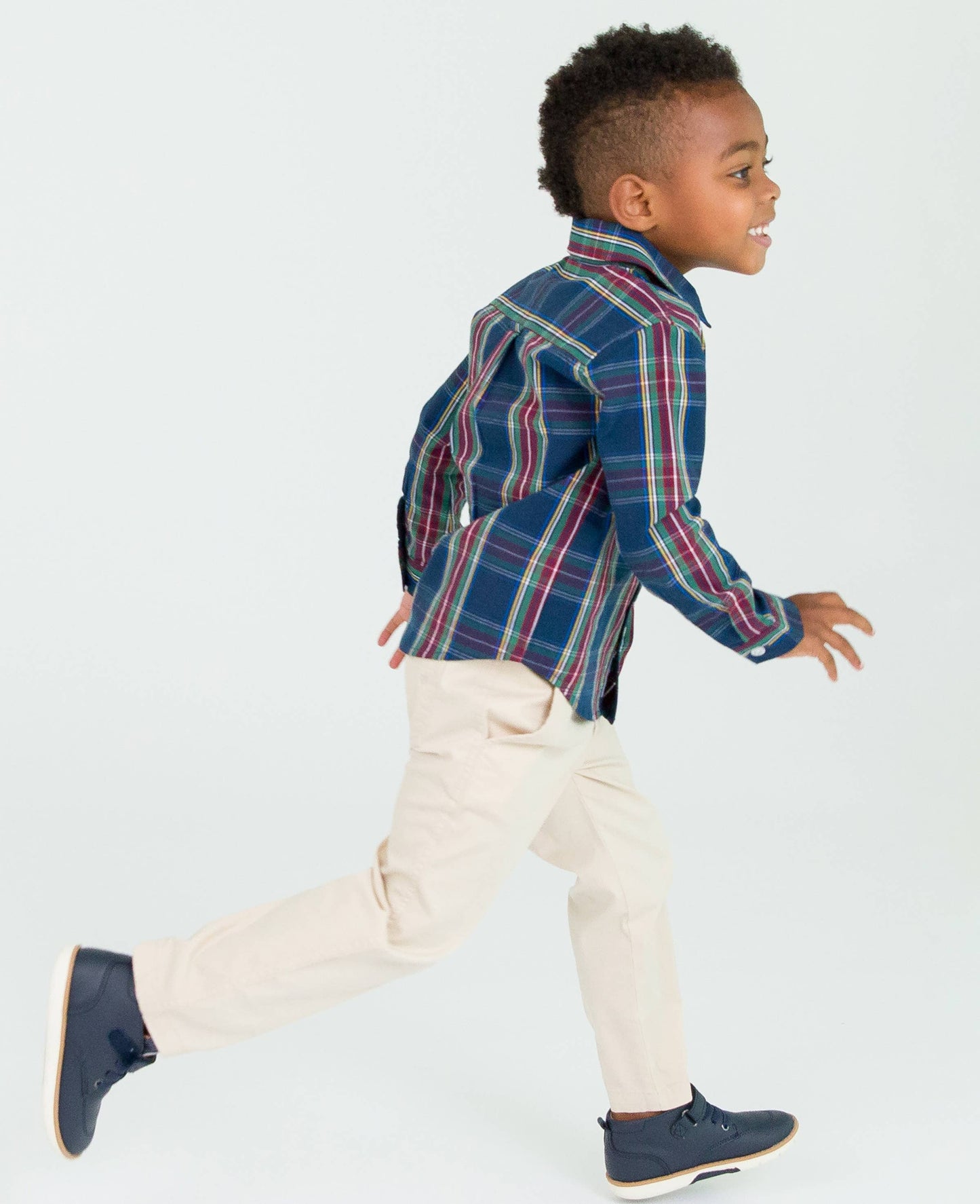 RuffleButts + RuggedButts - Boys Khaki Stretch Chino Pants