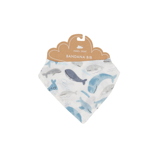 Bandana Bib - Blue Whales