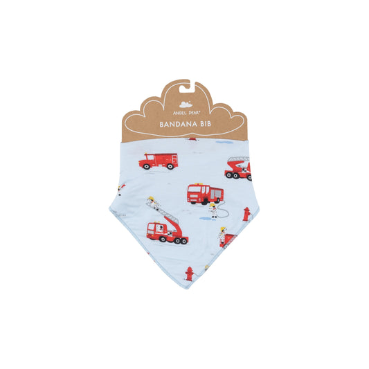 Bandana Bib - Firetruck Dalmations