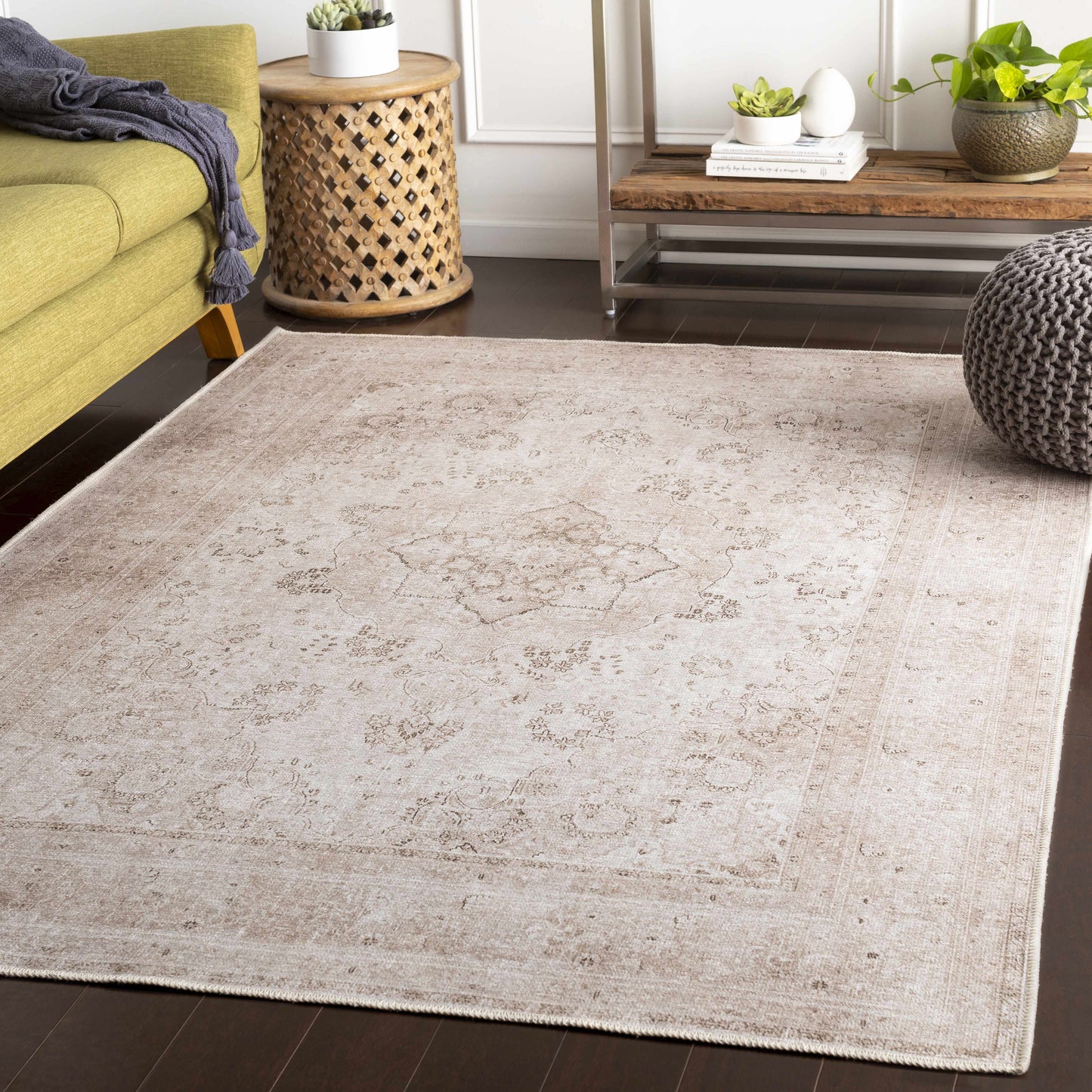 Bethany Washable Area Rug