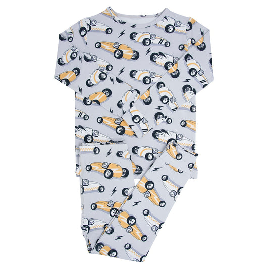 Vintage Racecars 2-Piece Pajama Set