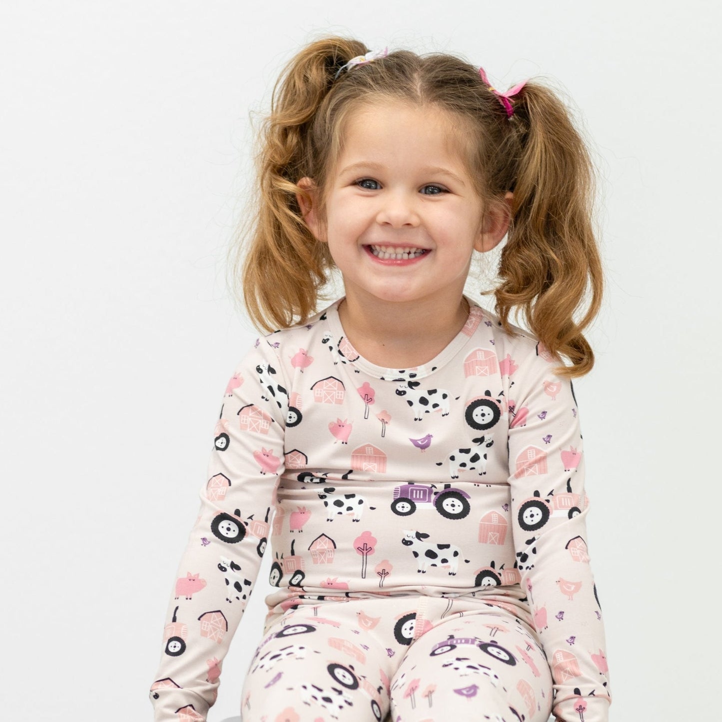 Tractors and Cows Pajama Set