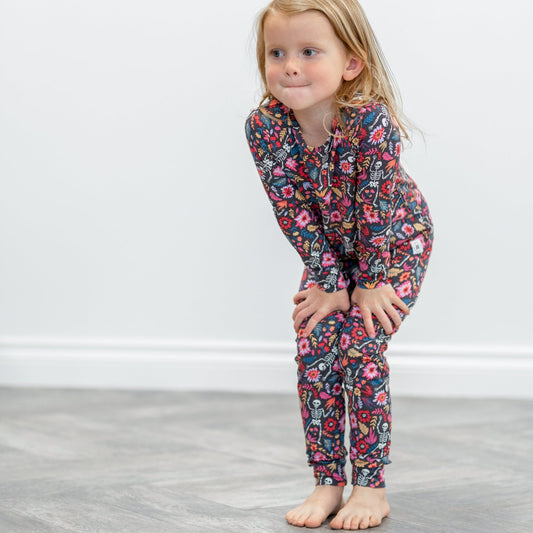 Big Kid Pajama - Dia de los Muertos