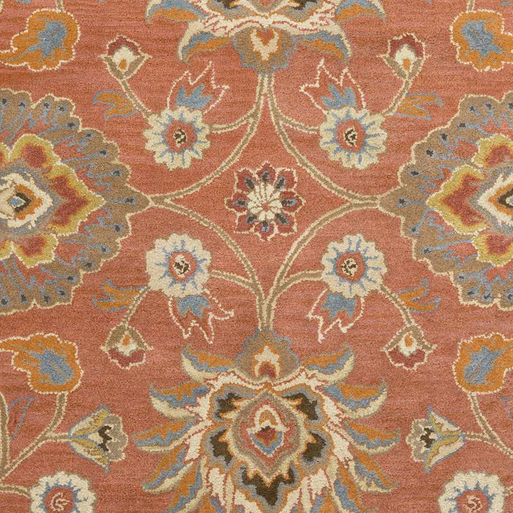 Conesus Burnt Orange 1112 Wool Area Rug