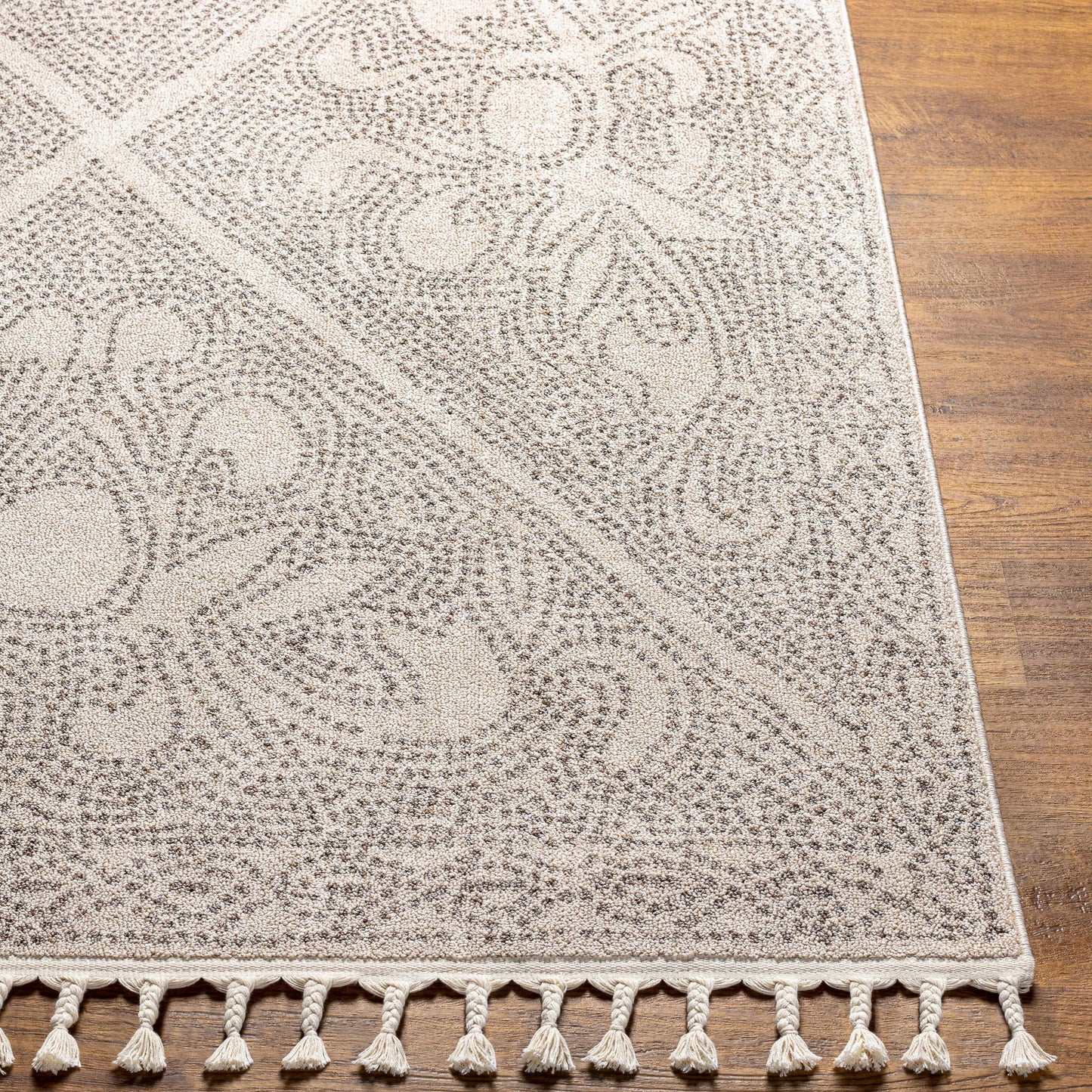 Birdwood Cream & Brown Area Rug