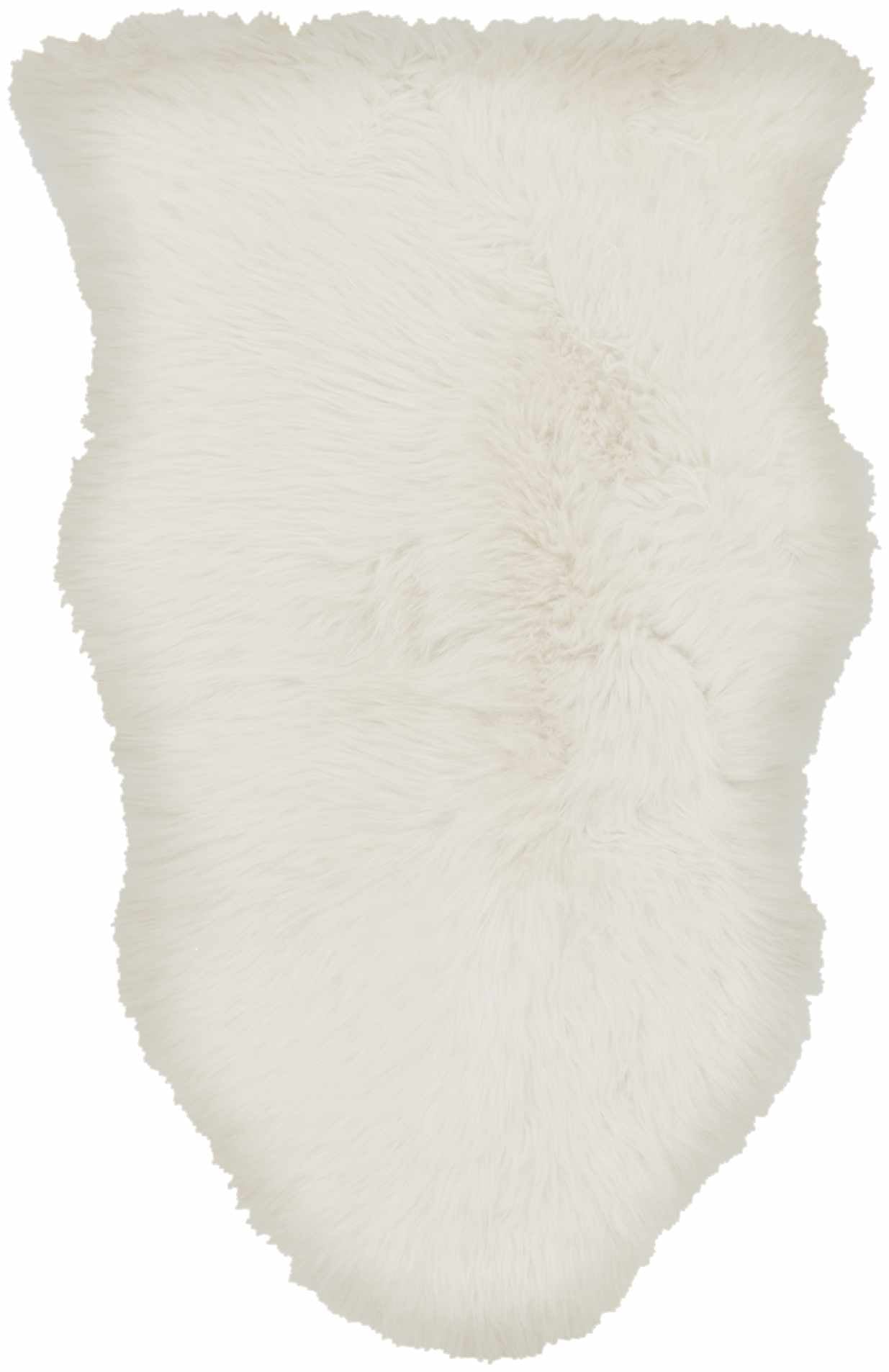 Premium White Soft Sheepskin Rug