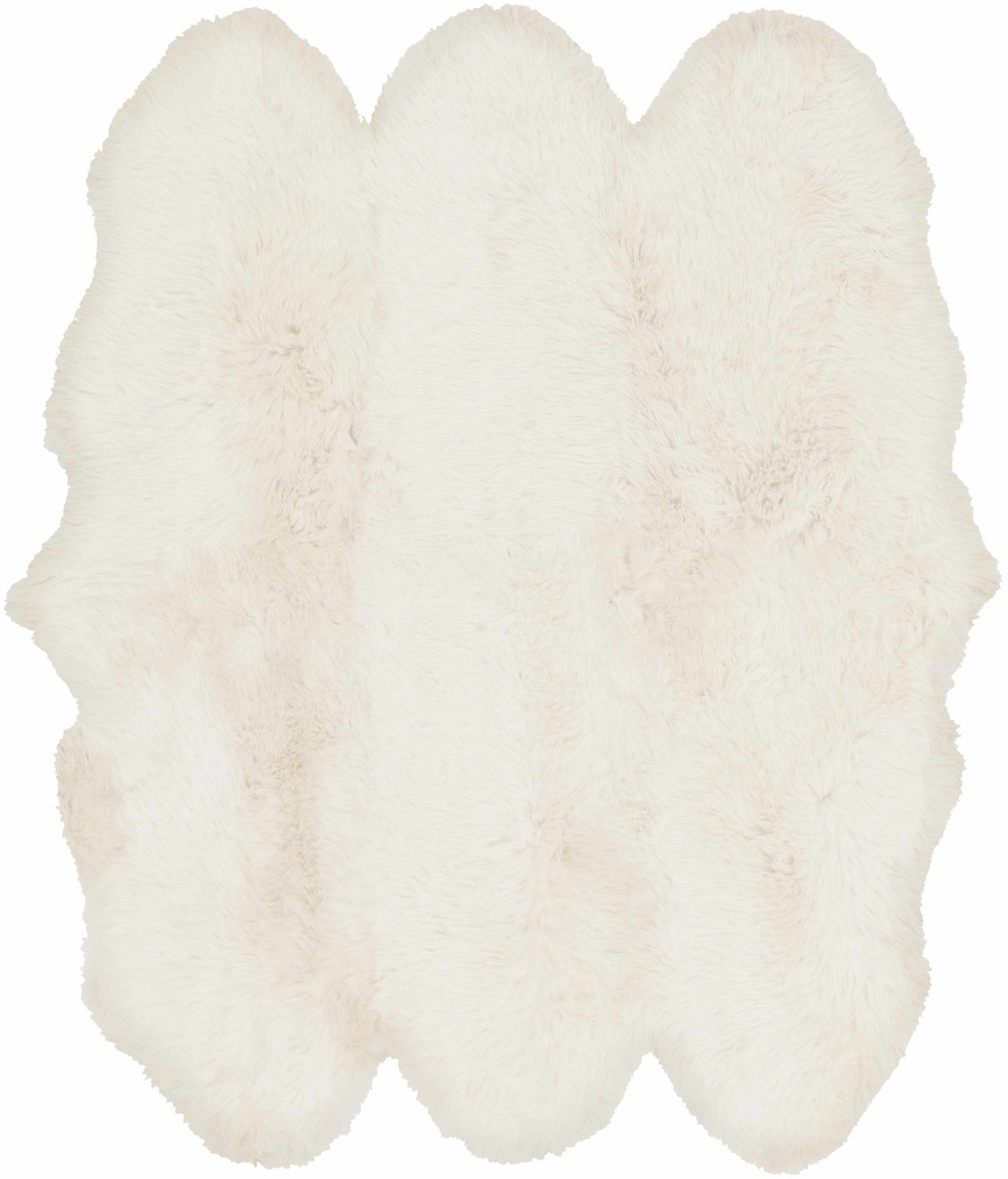 Premium White Soft Sheepskin Rug