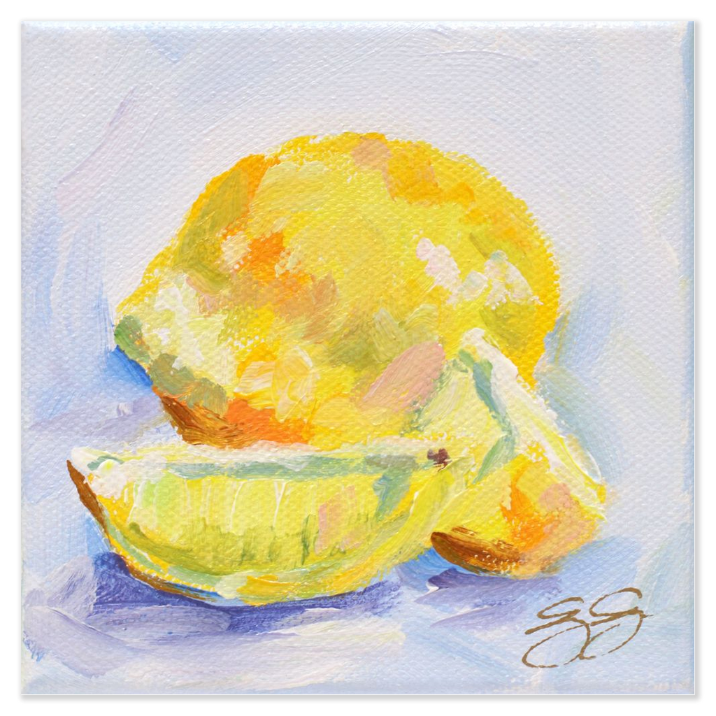 Lemons fine art print