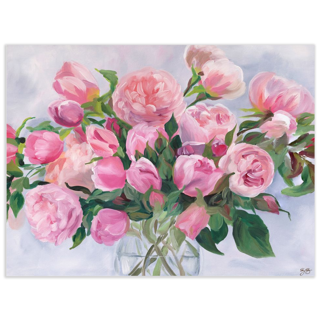 Garden Rose, a fine art print on paper