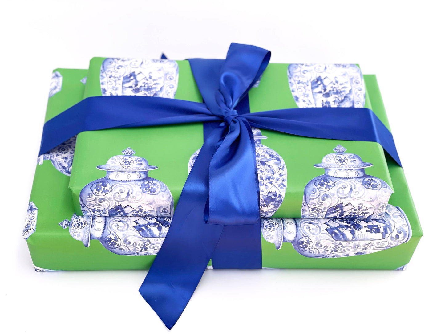 JOSIL Paperie & Gift - Green Ginger Jar Gift Wrap