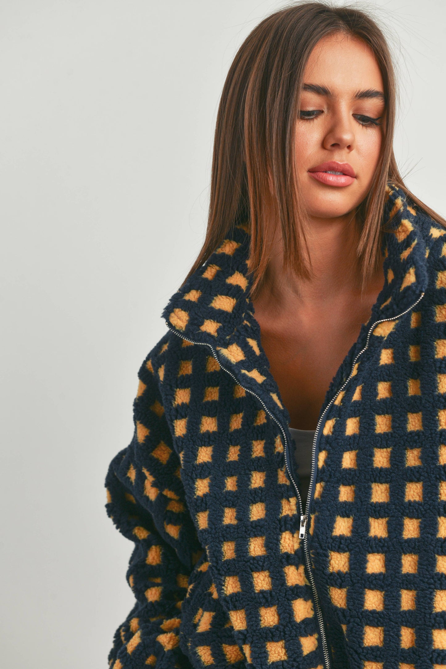 BUTTERMELON - FUZZY SHERPA JACKET - BMJ7254