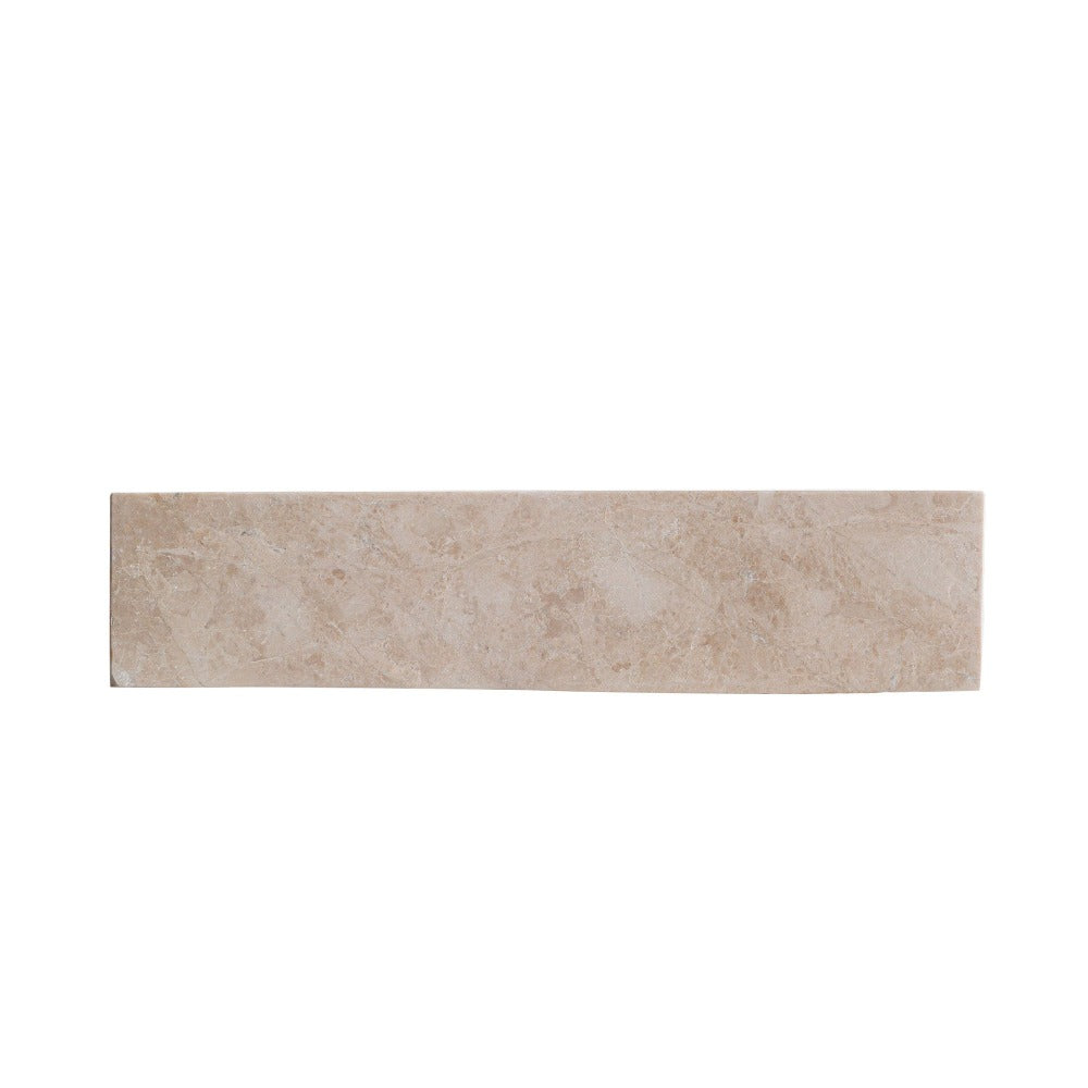 Cappuccino Beige Marble Rectangular Sink  (W)18" (L)21.5" (H)5"