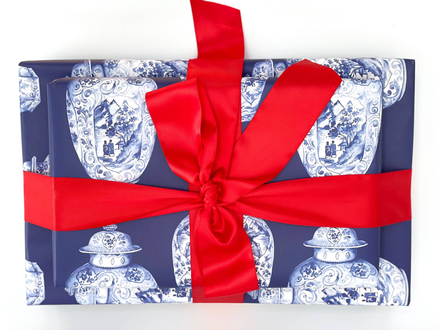 JOSIL Paperie & Gift - Blue Ginger Jar Gift Wrap