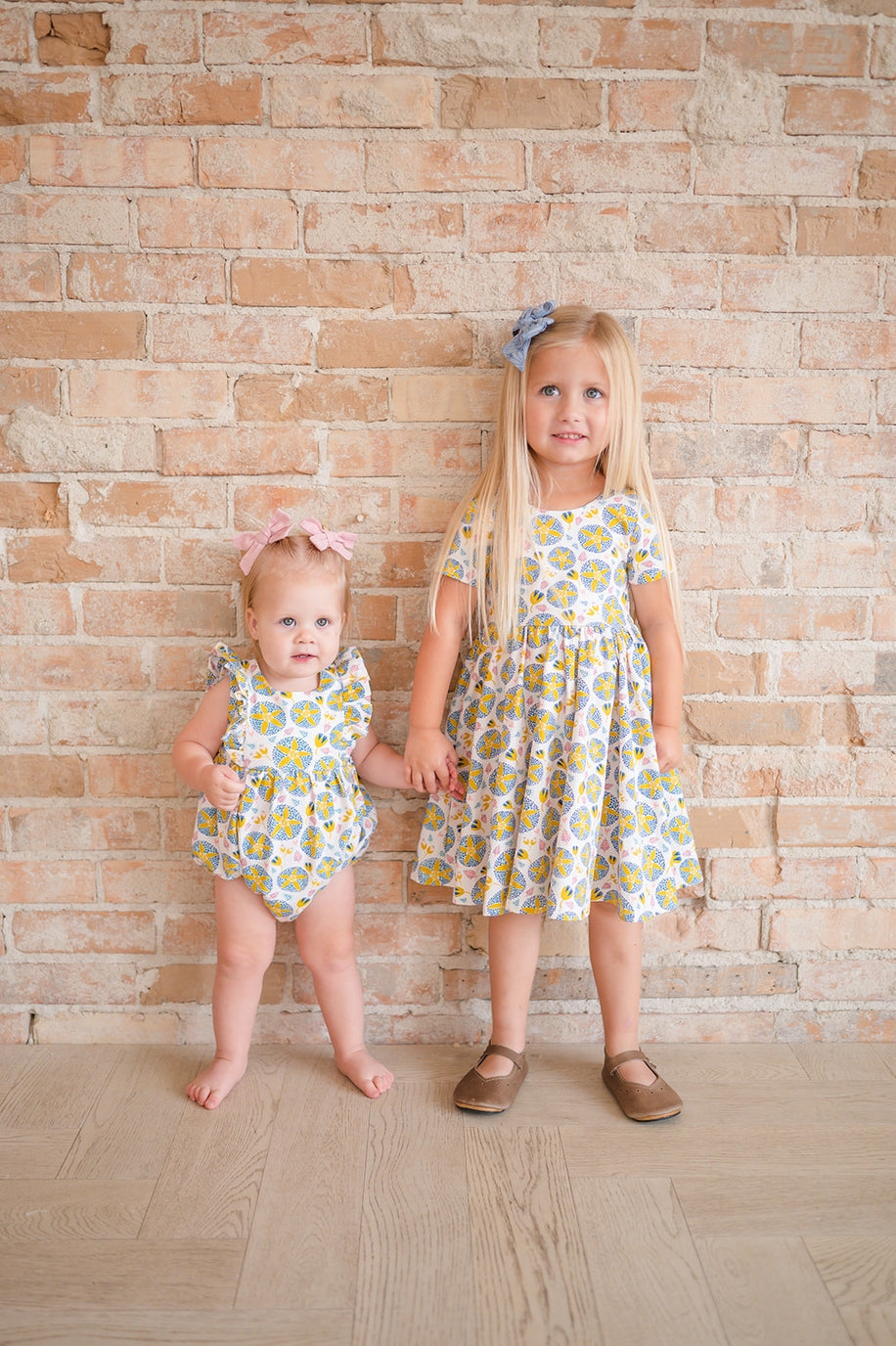 Amelia Romper in Starburst Garden