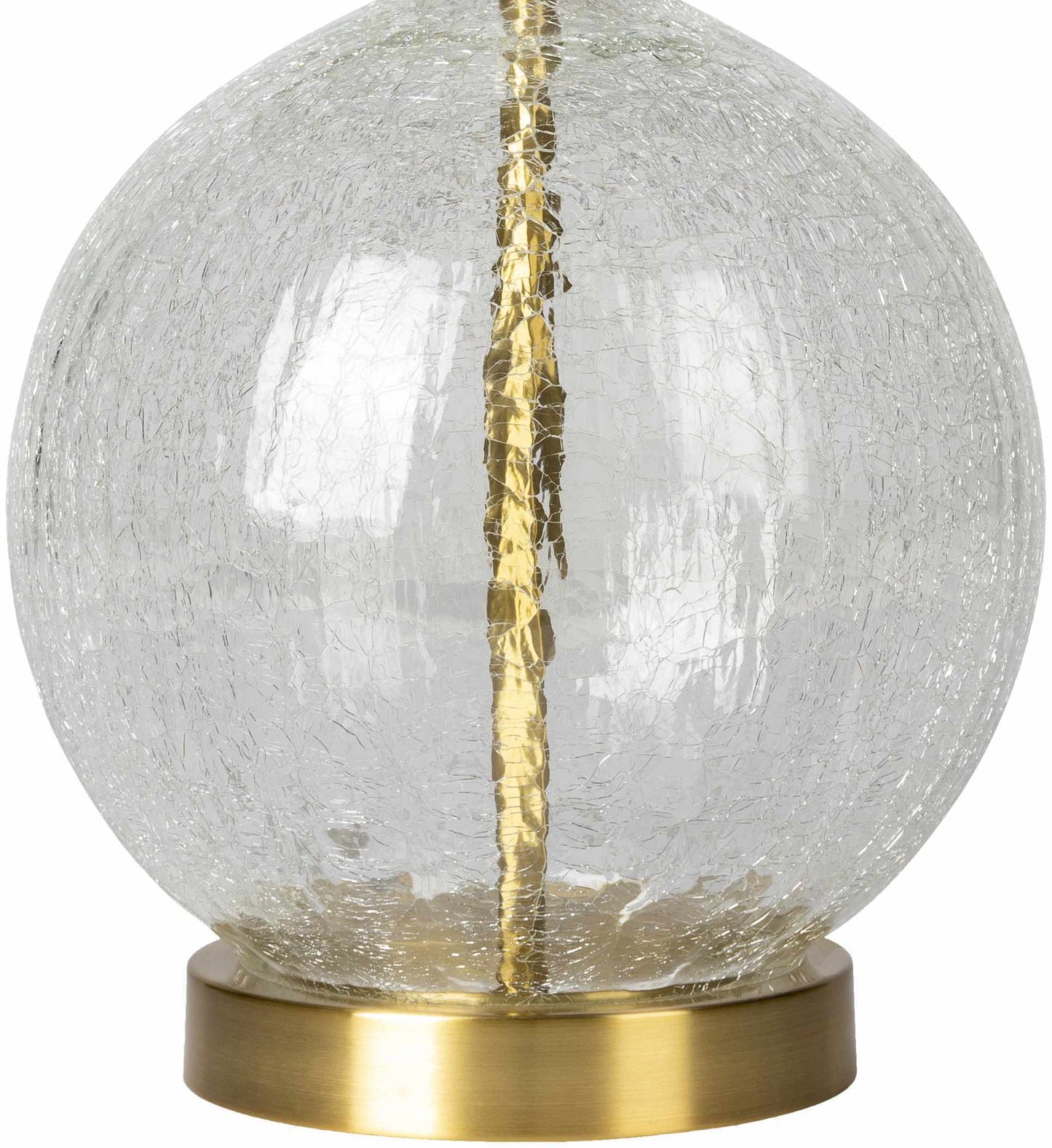 Ciel Contemporary Glass Textured Table Lamp