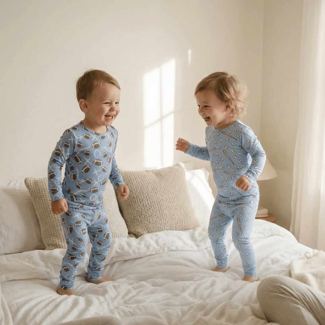 Big Kid Pajama Football Playbook