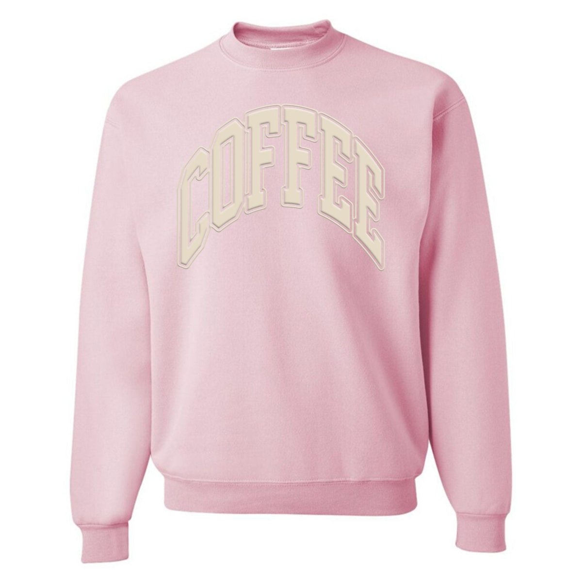 'Coffee' PUFF Crewneck Sweatshirt