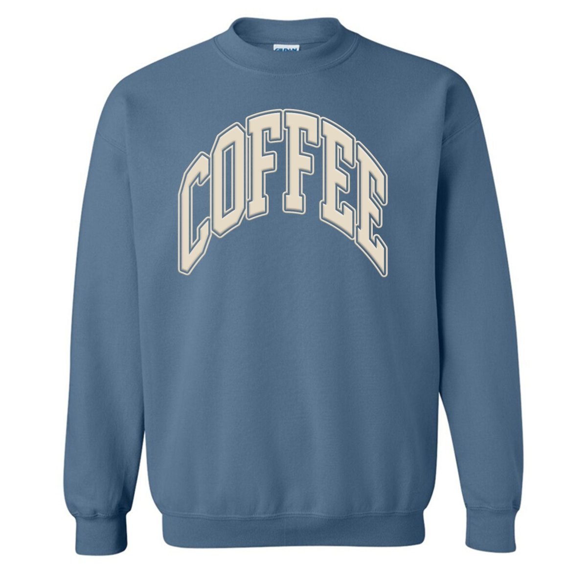 'Coffee' PUFF Crewneck Sweatshirt