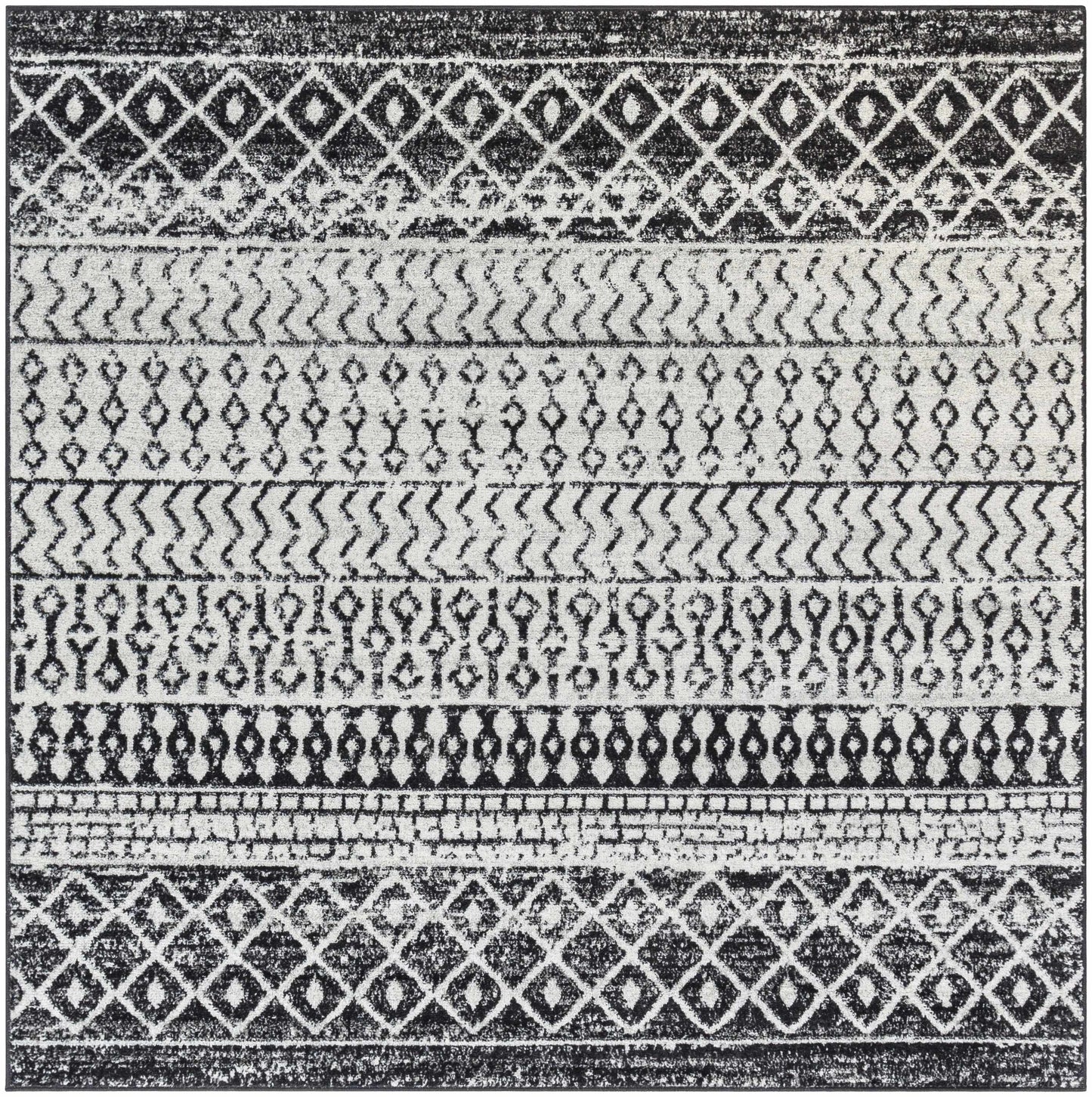 Constantin Black & White All Over Rug