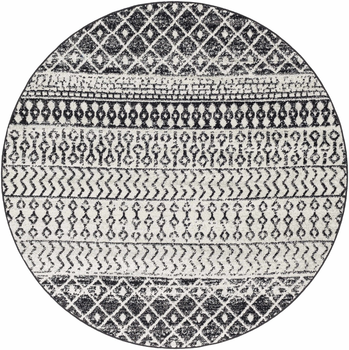 Constantin Black & White All Over Rug