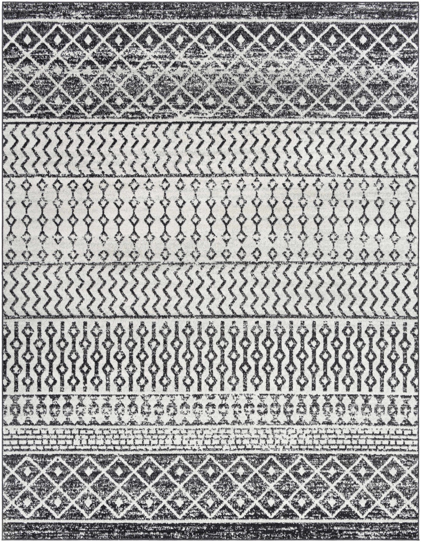 Constantin Black & White All Over Rug