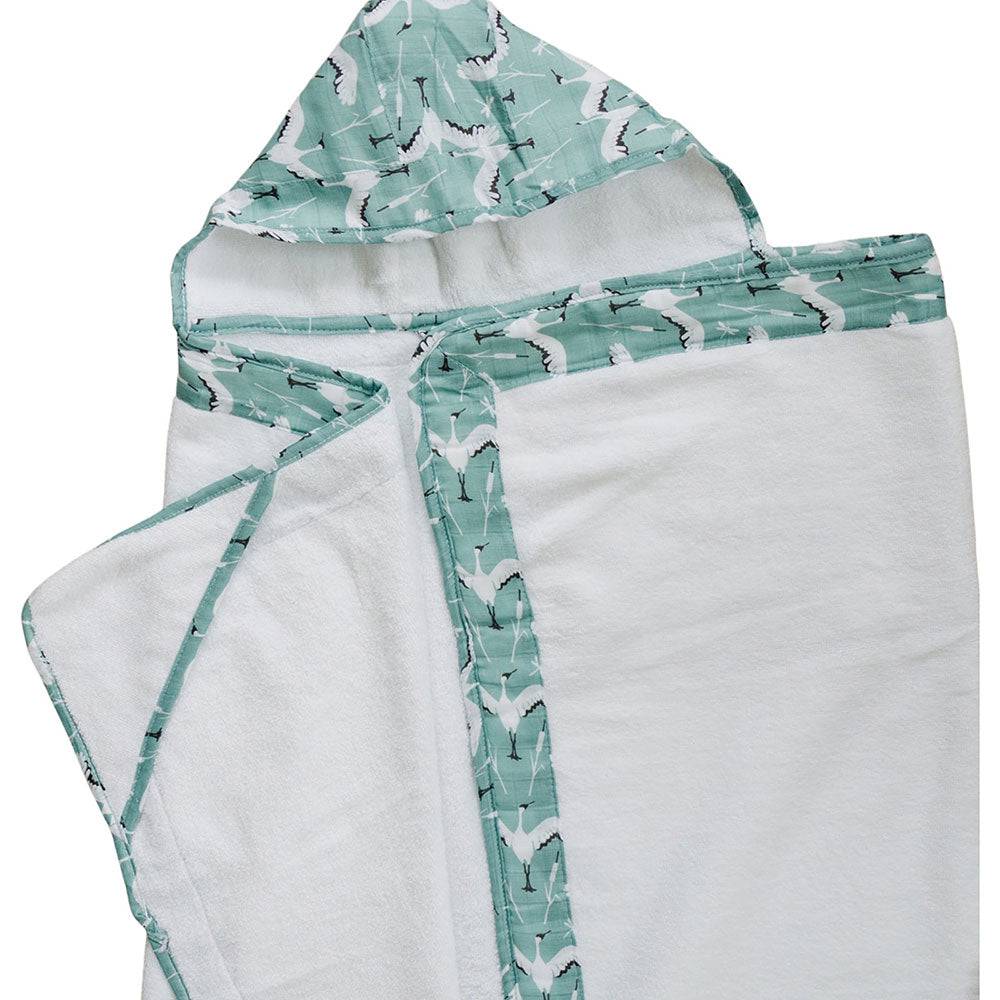 Crane Toddler Hooded Towel