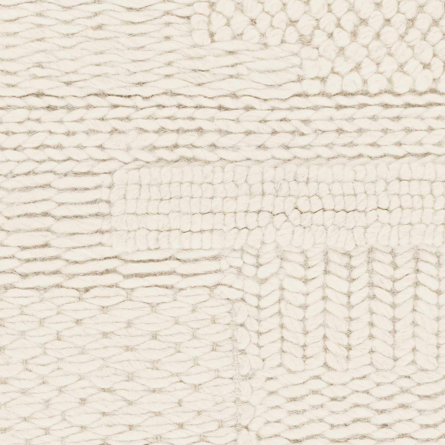 Cypress Cream Textured Wool Rug