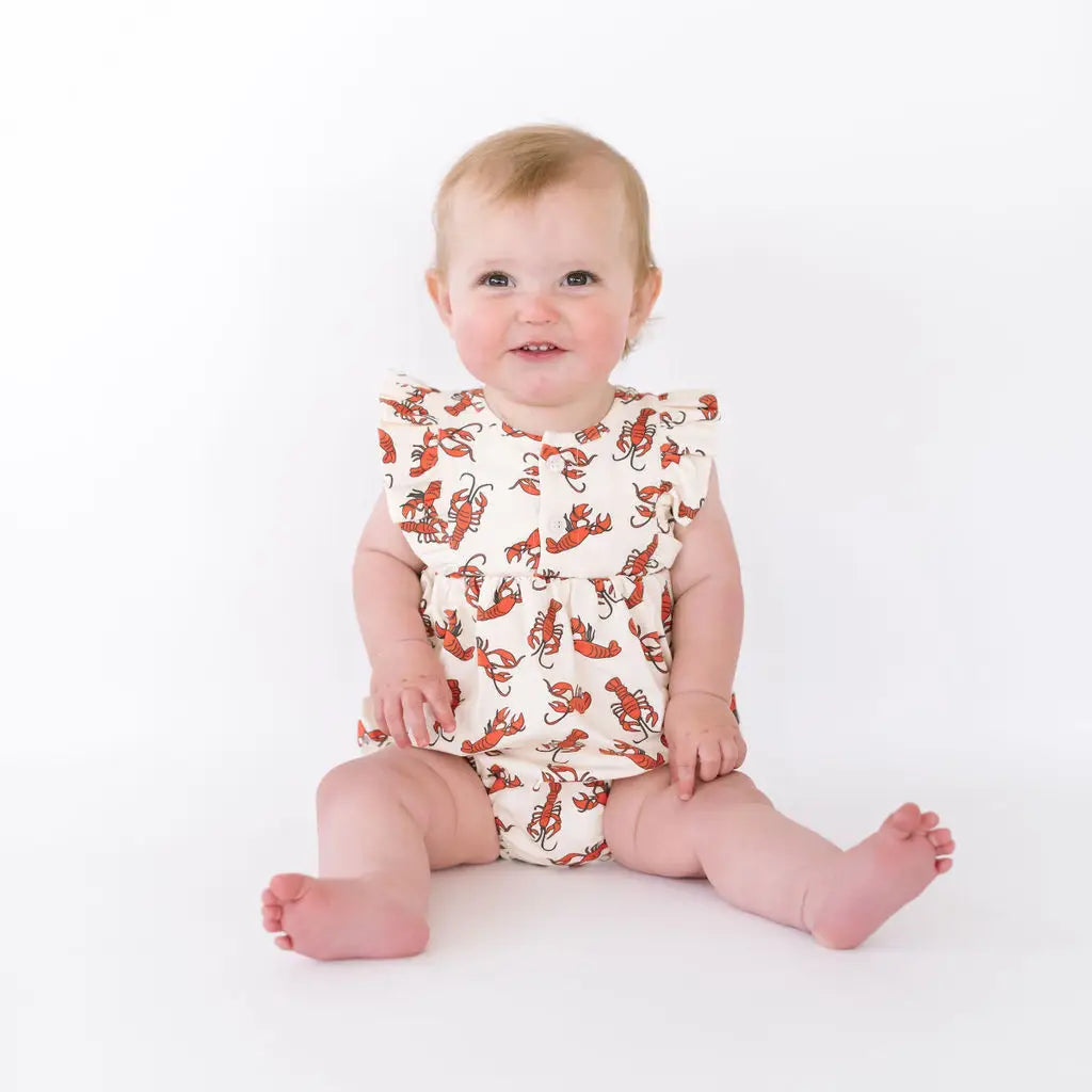 Betsy Romper in Crawfish