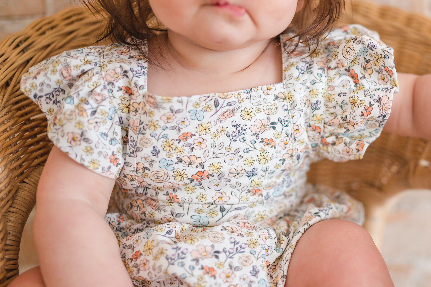 Emmy Romper in Dreamy Meadows