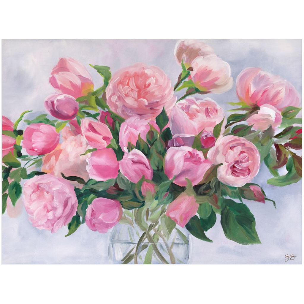 Garden Rose, a fine art print on paper