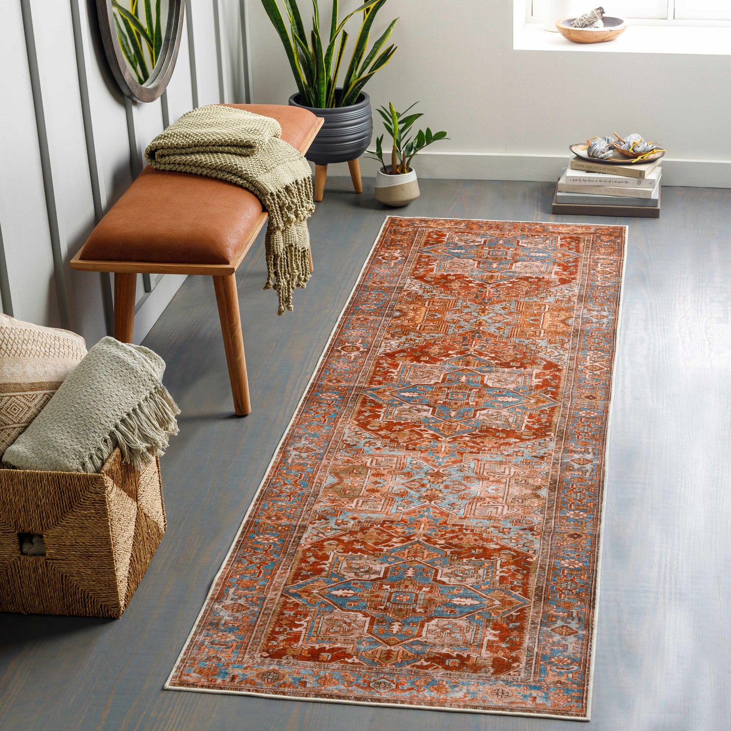 Darapidap Washable Area Rug