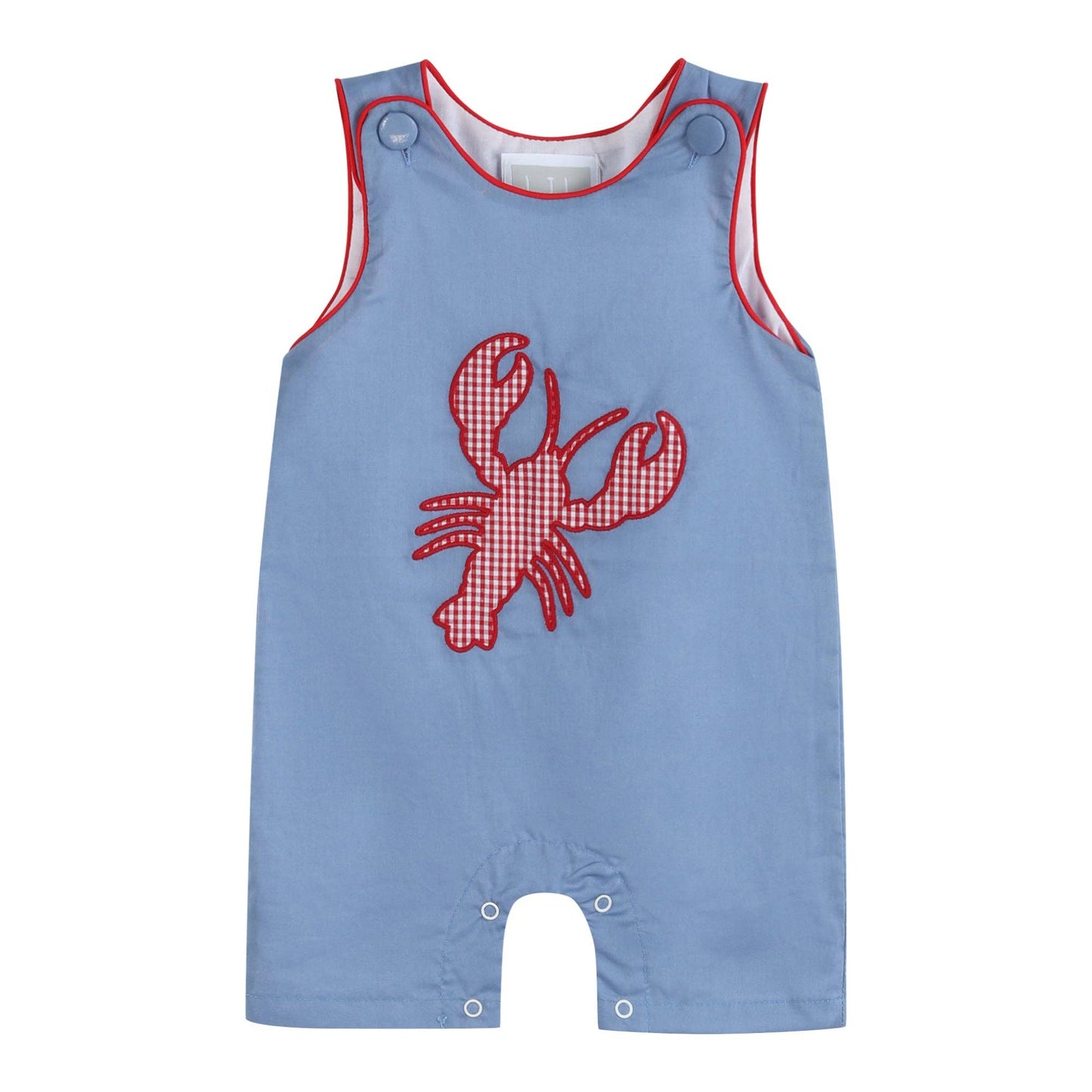 Lil Cactus - Denim Look Crawfish Romper